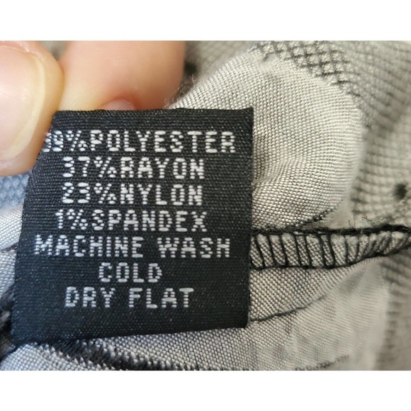 Lapsi Women Black Floral Polyester Square Neck Sleeveless Long Maxi Dress Size 1 - Picture 9 of 10